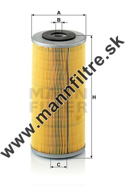 Palivový filter MANN FILTER P 982 x