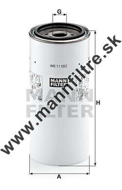 Palivový filter MANN FILTER WK 11 002 x