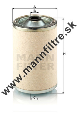 Palivový filter MANN FILTER BF 1018/1