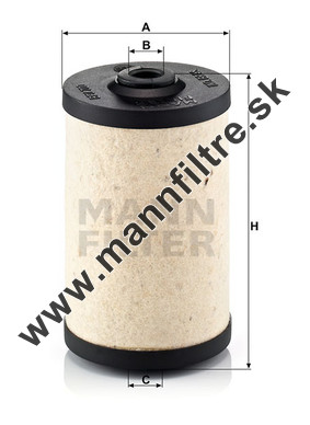 Palivový filter MANN FILTER BFU 700 x