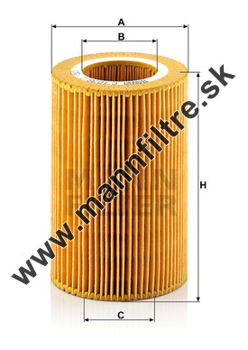 Vzduchový filter MANN FILTER C 1036/1