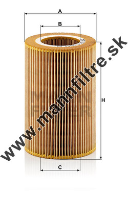 Vzduchový filter MANN FILTER C 1041