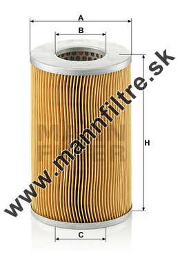 Vzduchový filter MANN FILTER C 1049