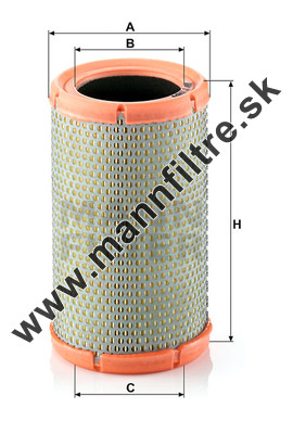 Vzduchový filter MANN FILTER C 1145/6