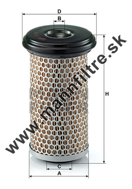 Vzduchový filter MANN FILTER C 1176