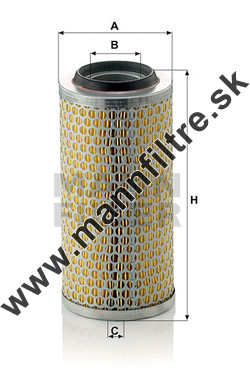 Vzduchový filter MANN FILTER C 1176/4