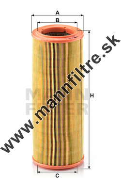 Vzduchový filter MANN FILTER C 1189