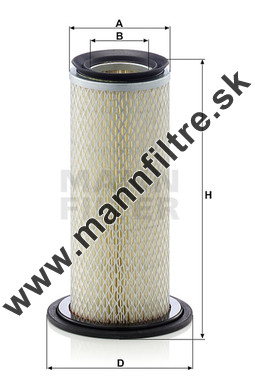 Vzduchový filter MANN FILTER C 11 004