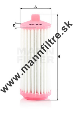 Vzduchový filter MANN FILTER C 11 007