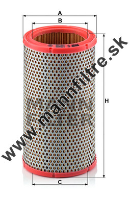 Vzduchový filter MANN FILTER C 1245
