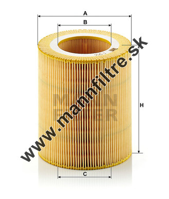 Vzduchový filter MANN FILTER C 1250