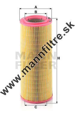 Vzduchový filter MANN FILTER C 12 104