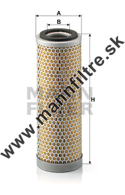 Vzduchový filter MANN FILTER C 12 116/1