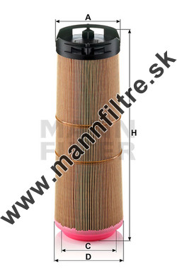 Vzduchový filter MANN FILTER C 12 133