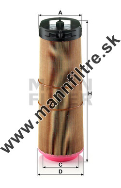 Vzduchový filter MANN FILTER C 12 133/1