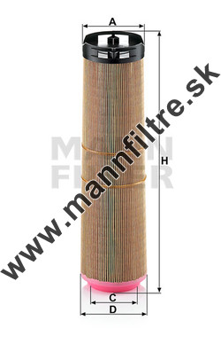 Vzduchový filter MANN FILTER C 12 178/2