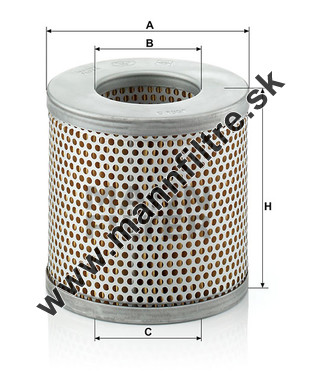 Vzduchový filter MANN FILTER C 1337