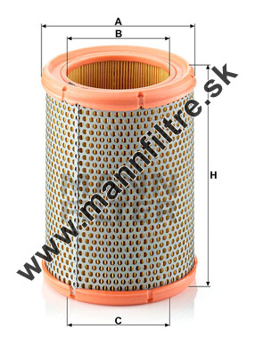Vzduchový filter MANN FILTER C 1362