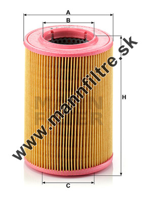 Vzduchový filter MANN FILTER C 1380/1