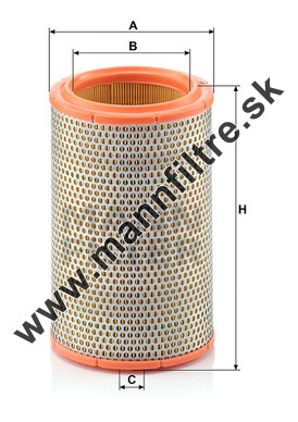 Vzduchový filter MANN FILTER C 1387