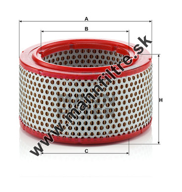 Vzduchový filter MANN FILTER C 1427