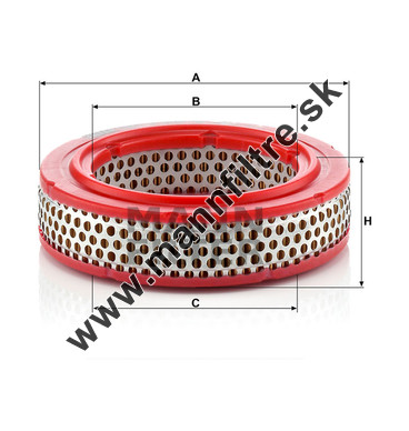 Vzduchový filter MANN FILTER C 149