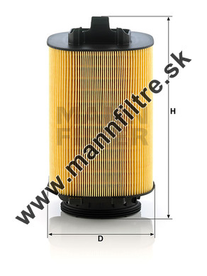 Vzduchový filter MANN FILTER C 14 006