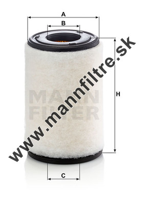 Vzduchový filter MANN FILTER C 14 011