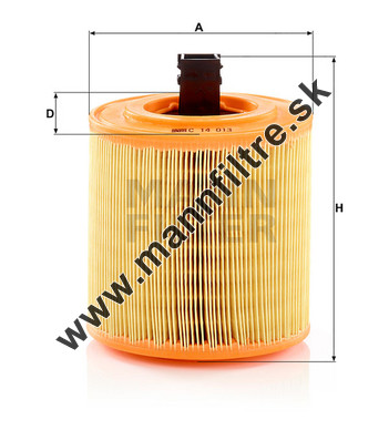 Vzduchový filter MANN FILTER C 14 013