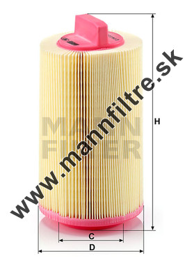 Vzduchový filter MANN FILTER C 14 114