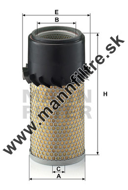 Vzduchový filter MANN FILTER C 14 139