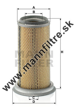 Vzduchový filter MANN FILTER C 14 168