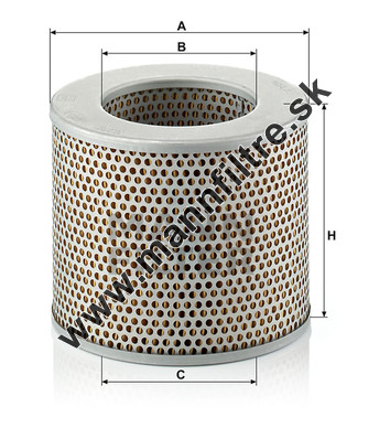 Vzduchový filter MANN FILTER C 1574