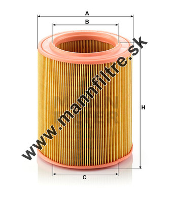 Vzduchový filter MANN FILTER C 1577/1