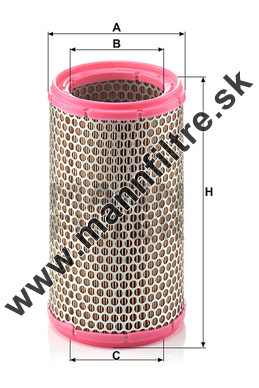 Vzduchový filter MANN FILTER C 1589/3