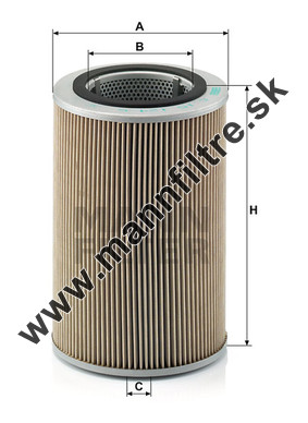 Vzduchový filter MANN FILTER C 15 124/5