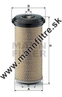 Vzduchový filter MANN FILTER C 15 165