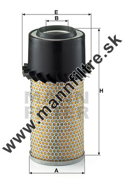 Vzduchový filter MANN FILTER C 15 165/6