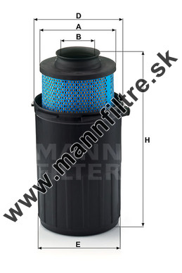 Vzduchový filter MANN FILTER C 15 200