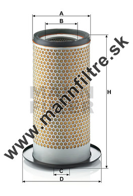 Vzduchový filter MANN FILTER C 15 267