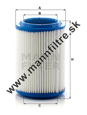 Vzduchový filter MANN FILTER C 16 006