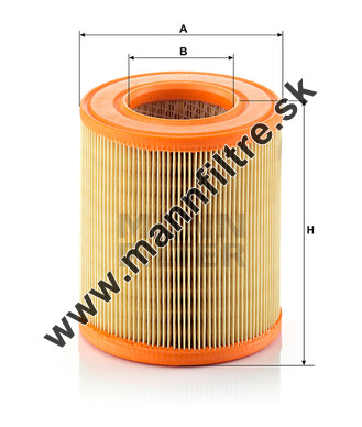 Vzduchový filter MANN FILTER C 16 118