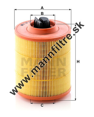 Vzduchový filter MANN FILTER C 16 142/1
