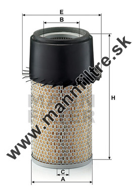 Vzduchový filter MANN FILTER C 16 190/3 x