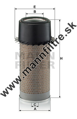 Vzduchový filter MANN FILTER C 16 302