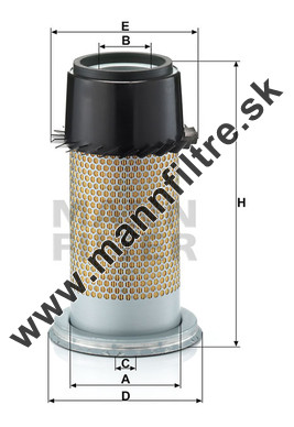 Vzduchový filter MANN FILTER C 16 334