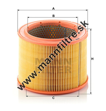 Vzduchový filter MANN FILTER C 1760/1