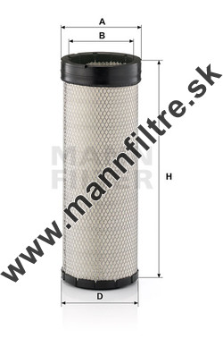 Poistný filter MANN FILTER C 17 170