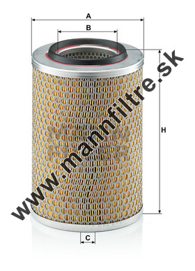 Vzduchový filter MANN FILTER C 17 201/2
