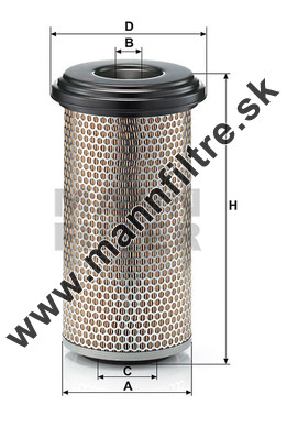 Vzduchový filter MANN FILTER C 17 225